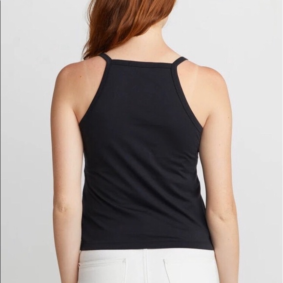 Marine Layer Apron Front Hi Neck Tank Top Small - Picture 2 of 7